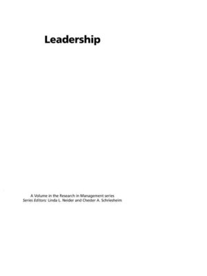 cover image of Leadership